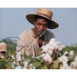 Chiwetel Ejiofor 12 Years a Slave signed authentic autograph photo. COA UACC
