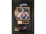 Christopher Reeve Superman signed authentic autograph photo framed display. COA UACC