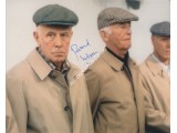 Richard Wilson One foot in the grave authentic genuine signed autograph photo. COA UACC