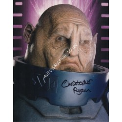 Doctor Who Christopher Ryan authentic genuine signed autograph photo. COA UACC