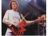 John Illsley Dire Straits music authentic genuine signed autograph photo. COA UACC John Illsley Dire Straits music authentic genuine signed autograph photo. COA UACC