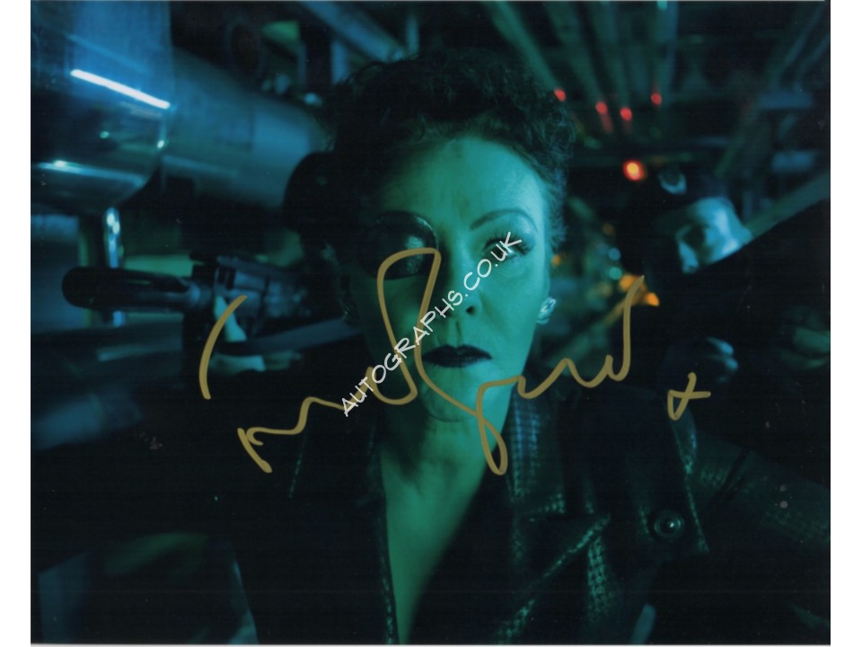 Frances Barber Doctor Who authentic genuine signed autograph image.. COA UACC Frances Barber Doctor Who authentic genuine signed autograph image.. COA UACC