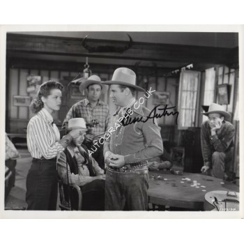 Gene Autry singing cowboy genuine authentic signed autograph photo.. COA UACC