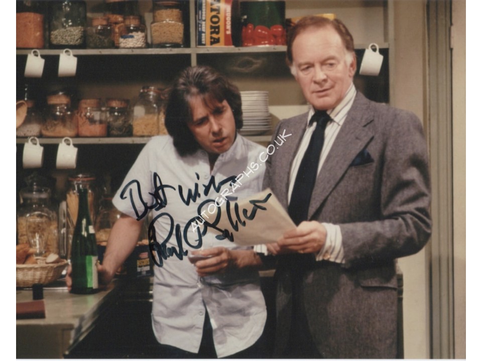 Richard O'Sullivan Robins Nest genuine authentic signed autograph photo 2.. COA UACC Richard O'Sullivan Robins Nest genuine authentic signed autograph photo 2.. COA UACC