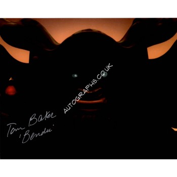 Star Wars Tom Baker Bendu genuine authentic signed autograph photo. COA UACC