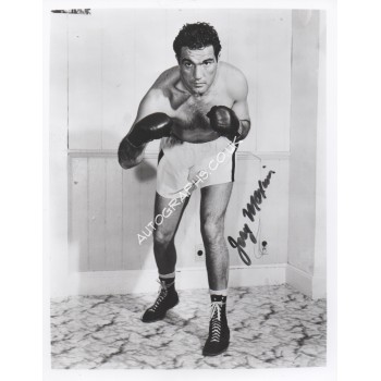 Joey Maxim Boxing Light Heavyweight genuine authentic signed autograph photo.. COA UACC