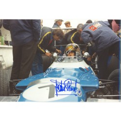Jackie Stewart  genuine signed original autograph photo. COA UACC