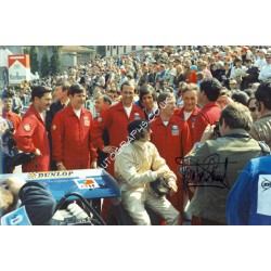 Jackie Stewart  genuine signed authentic autograph photo. COA UACC