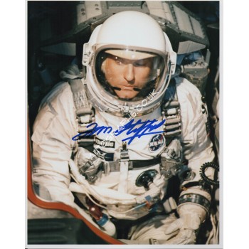 Tom Stafford space Gemini Apollo genuine authentic autograph signed photo 2.. COA UACC