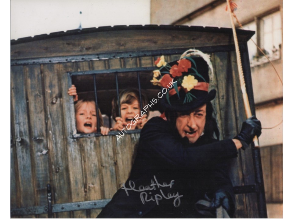 Heather Ripley Chitty Chitty Bang Bang authentic autograph signed photo. COA UACC Heather Ripley Chitty Chitty Bang Bang authentic autograph signed photo. COA UACC