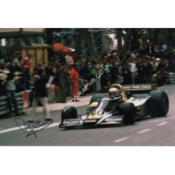 Jody Scheckter F1 Wolf genuine authentic autograph signed photo. COA UACC
