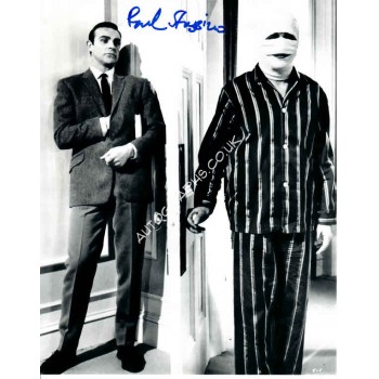 Paul Stassino James Bond authentic genuine autograph signed photo.. COA UACC