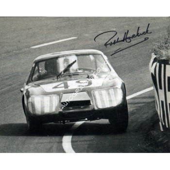 Paddy Hopkirk Monte Carlo Rally genuine autograph signed photo. COA UACC