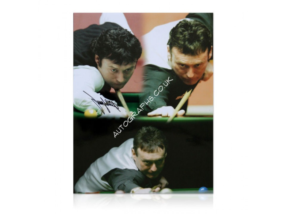 Jimmy White whirlwind snooker genuine authentic autograph signed photo 2. COA UACC