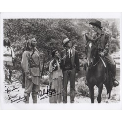 Debra Paget Broken Arrow genuine signed authentic signature photo. COA UACC